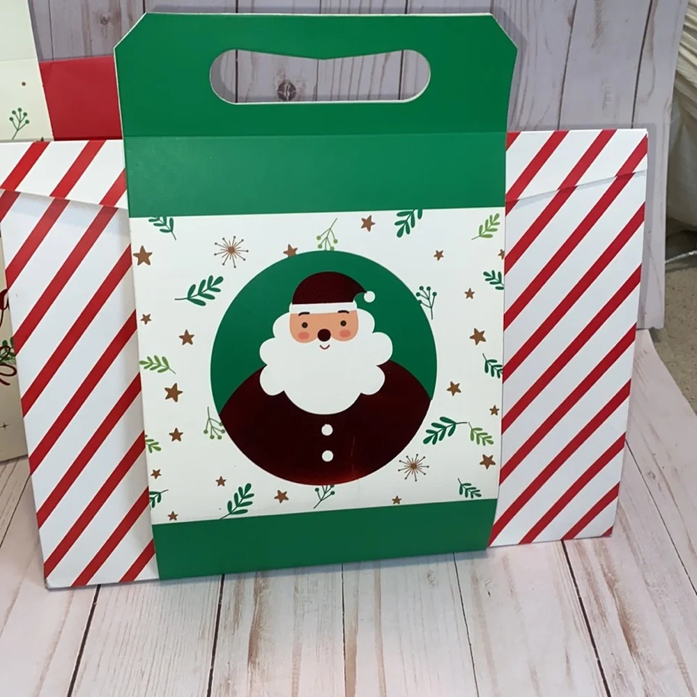👗🛍️DIY Christmas gift boxes w handle🛍️